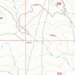 United States Geological Survey Coyote Butte, ID (1955, 24000-Scale) digital map