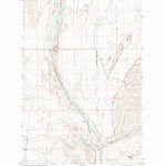 United States Geological Survey Coyote Butte, WA (1981, 24000-Scale) digital map
