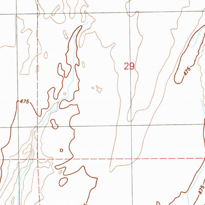 United States Geological Survey Coyote Butte, WA (1981, 24000-Scale) digital map