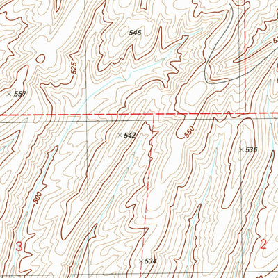 United States Geological Survey Coyote Butte, WA (1981, 24000-Scale) digital map