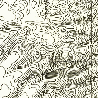 United States Geological Survey Coyote Buttes, AZ (1954, 24000-Scale) digital map