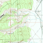 United States Geological Survey Coyote Buttes, AZ (1988, 24000-Scale) digital map