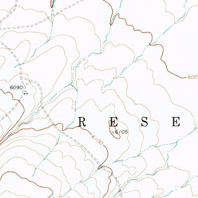 United States Geological Survey Coyote Canyon, NM (1970, 24000-Scale) digital map