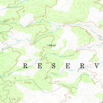 United States Geological Survey Coyote Canyon NW, NM (1970, 24000-Scale) digital map