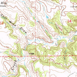 United States Geological Survey Coyote Draw, WY (1971, 24000-Scale) digital map