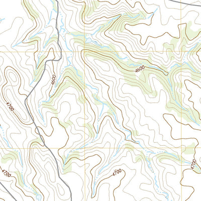 United States Geological Survey Coyote Draw, WY (2021, 24000-Scale) digital map