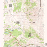 United States Geological Survey Coyote Flat, CA (1994, 24000-Scale) digital map