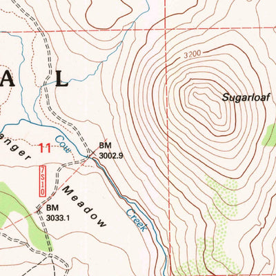 United States Geological Survey Coyote Flat, CA (1994, 24000-Scale) digital map