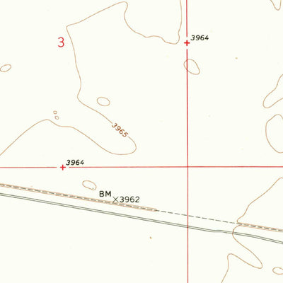 United States Geological Survey Coyote Hill, NM (1966, 24000-Scale) digital map