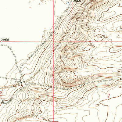 United States Geological Survey Coyote Hill, NM (1966, 24000-Scale) digital map