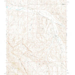 United States Geological Survey Coyote Hill, WY (1960, 24000-Scale) digital map