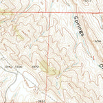 United States Geological Survey Coyote Hill, WY (1960, 24000-Scale) digital map