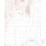 United States Geological Survey Coyote Hills, NV (1991, 24000-Scale) digital map
