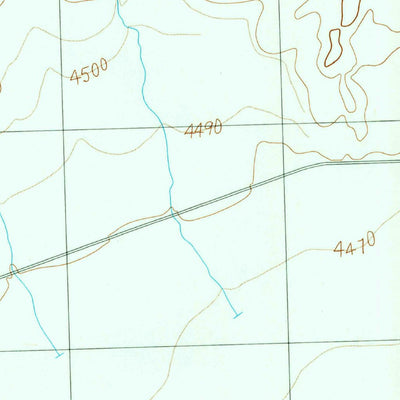 United States Geological Survey Coyote Knolls, UT (1991, 24000-Scale) digital map