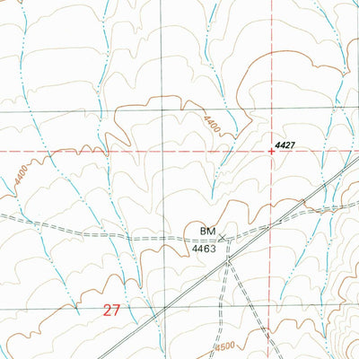 United States Geological Survey Coyote Meadows, OR (1981, 24000-Scale) digital map