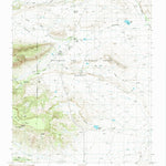 United States Geological Survey Coyote Mesa, NM (1987, 24000-Scale) digital map