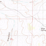 United States Geological Survey Coyote Mountain, NV (1980, 24000-Scale) digital map