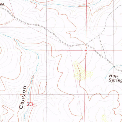 United States Geological Survey Coyote Mountain, NV (1980, 24000-Scale) digital map