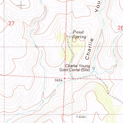 United States Geological Survey Coyote Mountain, NV (1980, 24000-Scale) digital map