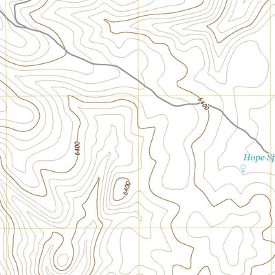 United States Geological Survey Coyote Mountain, NV (2021, 24000-Scale) digital map