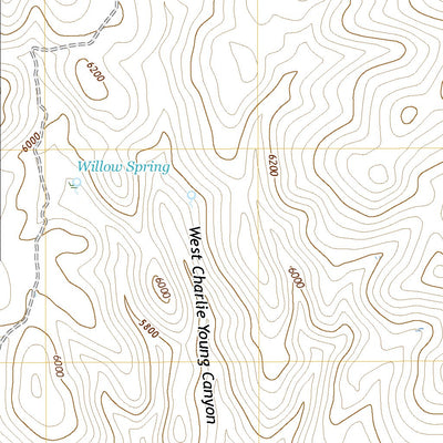 United States Geological Survey Coyote Mountain, NV (2021, 24000-Scale) digital map