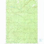 United States Geological Survey Coyote Mountain, WA (1983, 24000-Scale) digital map
