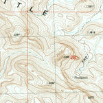 United States Geological Survey Coyote Peak, AZ (1990, 24000-Scale) digital map