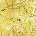 United States Geological Survey Coyote Peak, CA (1945, 62500-Scale) digital map