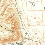 United States Geological Survey Coyote Rapids, WA (1951, 62500-Scale) digital map