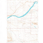 United States Geological Survey Coyote Rapids, WA (1965, 62500-Scale) digital map