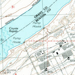 United States Geological Survey Coyote Rapids, WA (1986, 24000-Scale) digital map