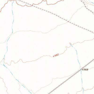 United States Geological Survey Coyote Spring, NV (1971, 24000-Scale) digital map