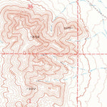 United States Geological Survey Coyote Spring, NV (1971, 24000-Scale) digital map