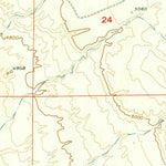 United States Geological Survey Coyote Springs, UT (1955, 24000-Scale) digital map