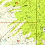 United States Geological Survey Coyote Springs, UT (1955, 24000-Scale) digital map