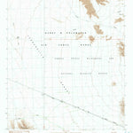 United States Geological Survey Coyote Water, AZ (1990, 24000-Scale) digital map