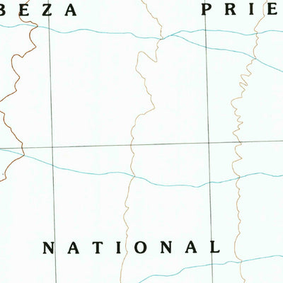 United States Geological Survey Coyote Water, AZ (1990, 24000-Scale) digital map