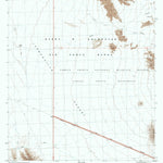 United States Geological Survey Coyote Water, AZ (1996, 24000-Scale) digital map