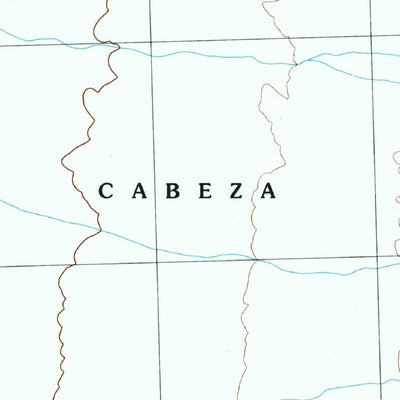 United States Geological Survey Coyote Water, AZ (1996, 24000-Scale) digital map