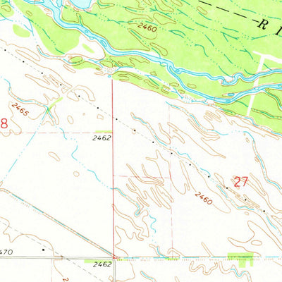 United States Geological Survey Cozad, NE (1971, 24000-Scale) digital map
