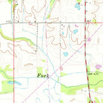 United States Geological Survey Crab Orchard, IL (1965, 24000-Scale) digital map