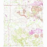United States Geological Survey Crab Orchard, IL (1990, 24000-Scale) digital map