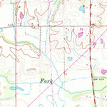 United States Geological Survey Crab Orchard, IL (1990, 24000-Scale) digital map