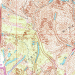 United States Geological Survey Crab Orchard, IL (1990, 24000-Scale) digital map