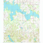 United States Geological Survey Crab Orchard Lake, IL (1966, 24000-Scale) digital map
