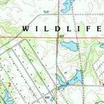 United States Geological Survey Crab Orchard Lake, IL (1996, 24000-Scale) digital map