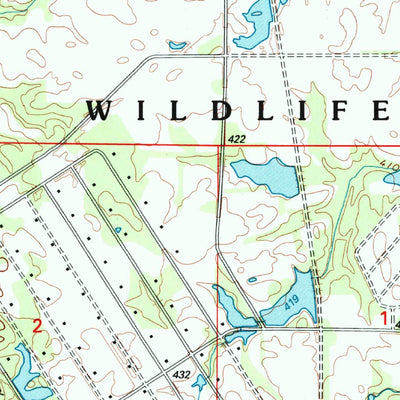 United States Geological Survey Crab Orchard Lake, IL (1996, 24000-Scale) digital map