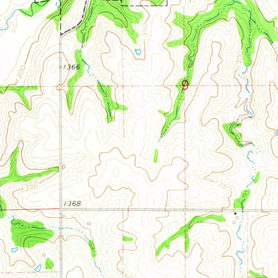 United States Geological Survey Crab Orchard, NE (1965, 24000-Scale) digital map