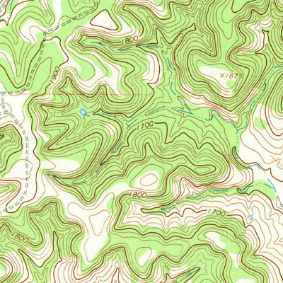 United States Geological Survey Crabapple Creek, TX (1963, 24000-Scale) digital map