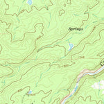 United States Geological Survey Crabapple, TX (1967, 24000-Scale) digital map